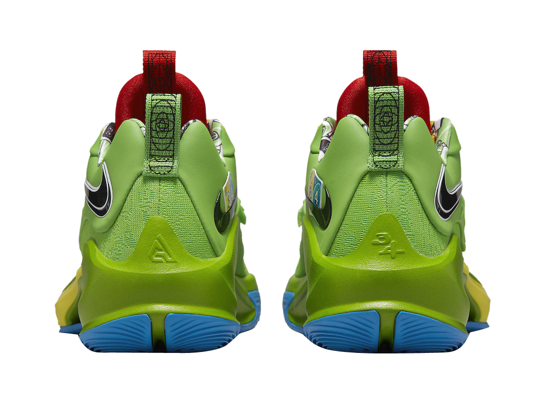 UNO x Nike Zoom Freak 3 Green - Mar 2022 - DC9364-300