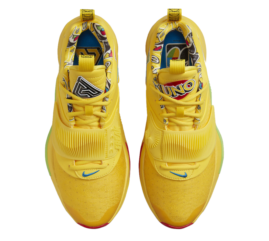 UNO x Nike Zoom Freak 3 Yellow DC9364-700