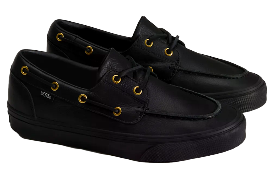 Vans 2-Eyelet Boat Black