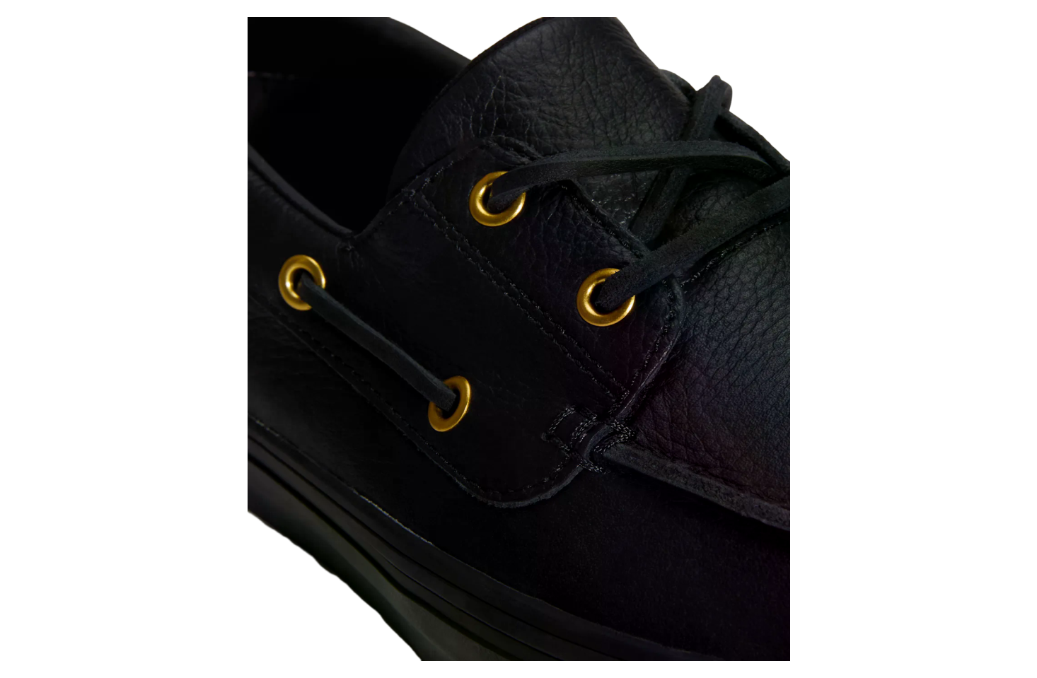Vans 2-Eyelet Boat Black