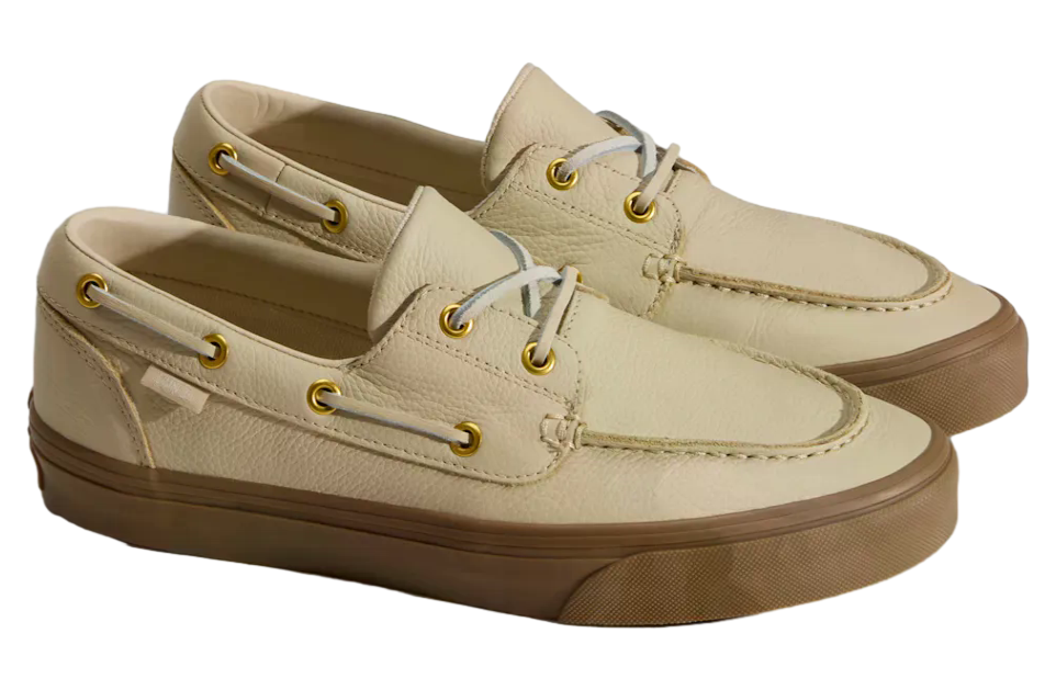 Vans 2-Eyelet Boat Tan Brown