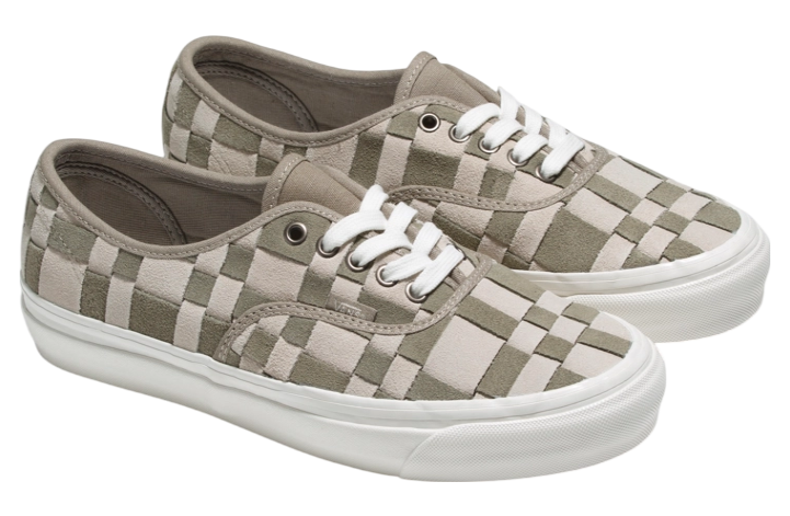 Vans Authentic 44 DX Woven Check Brown / Khaki