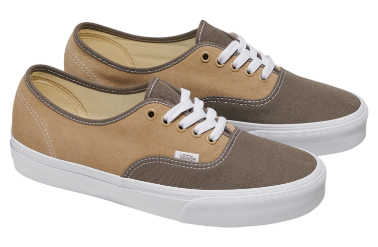 Vans Authentic Canvas Suede Block Brown