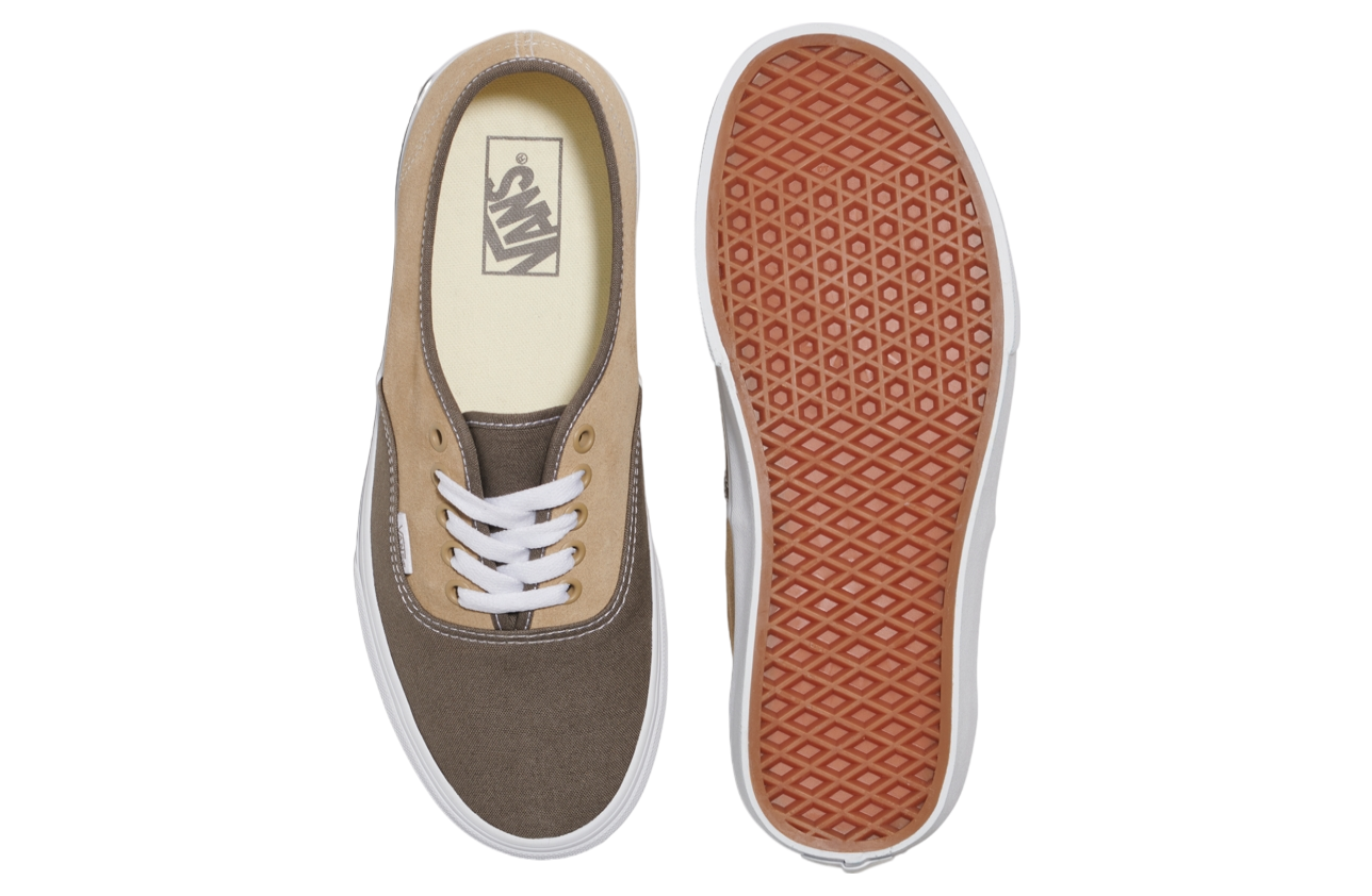 Vans Authentic Canvas Suede Block Brown