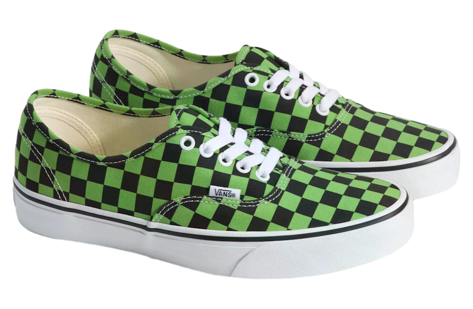 Vans Authentic Checkerboard Checkerboard Green / Black