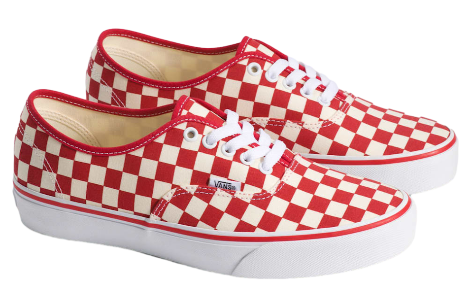Vans Authentic Checkerboard Checkerboard Racing Red / White