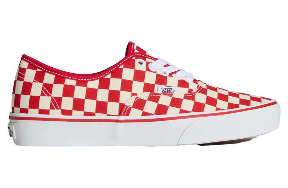 Vans Authentic Checkerboard Checkerboard Racing Red / White