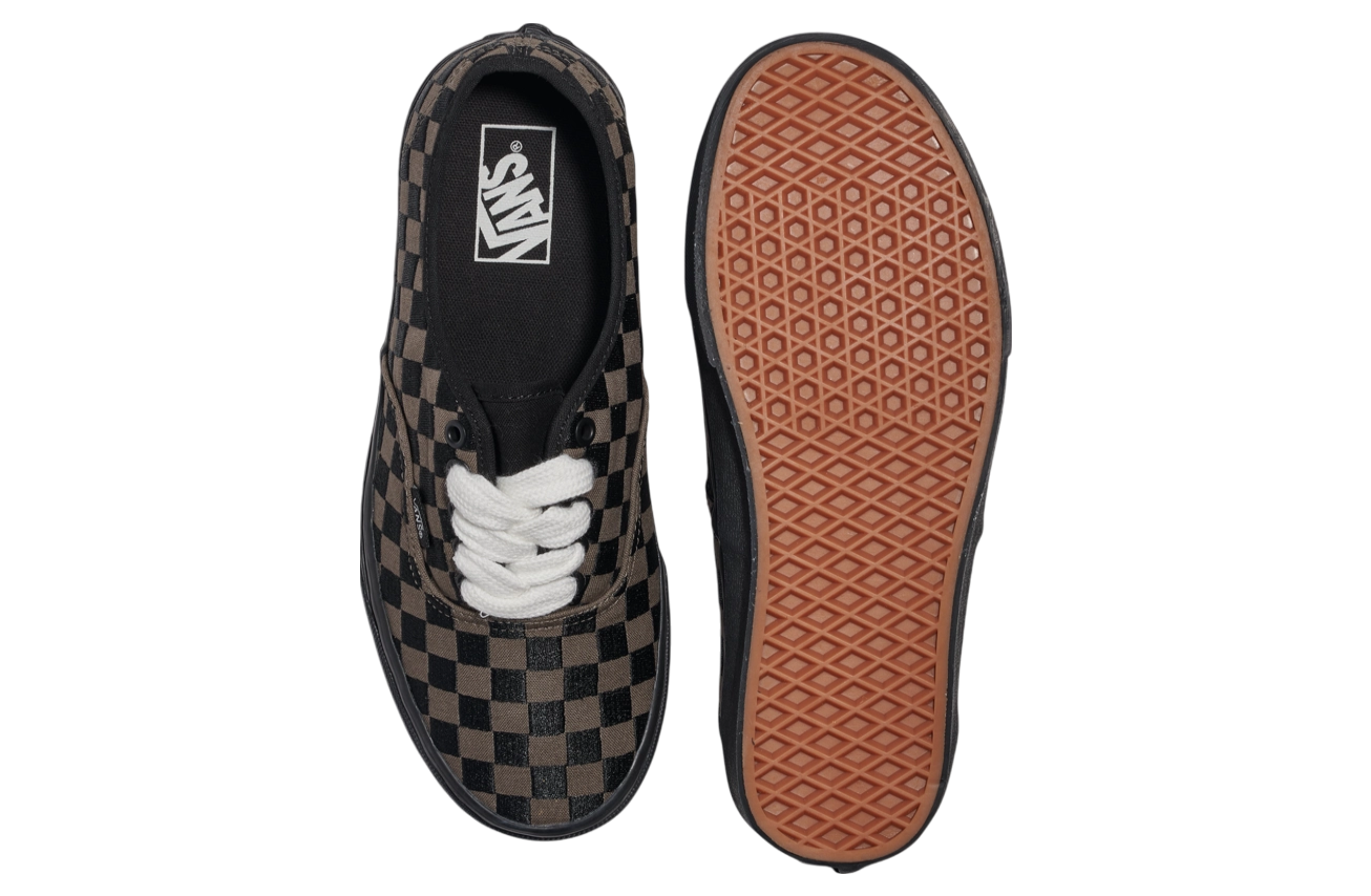 Vans Authentic Checkerboard Embroidered Checker Black