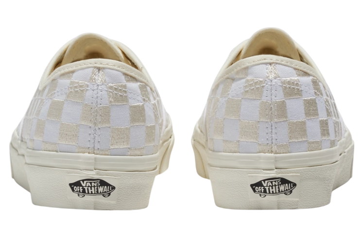 Vans Authentic Checkerboard Embroidered Checker White