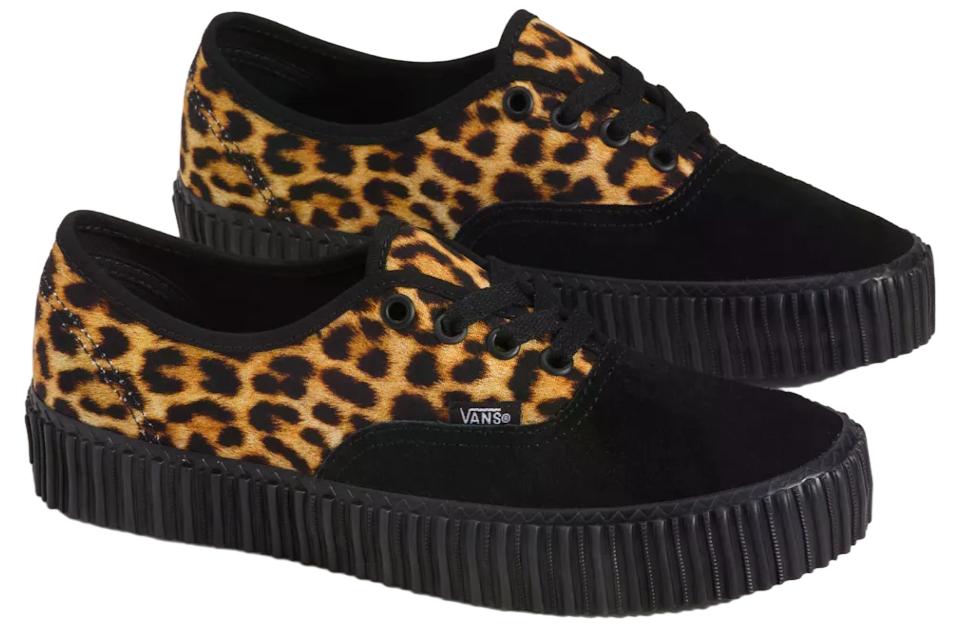 Vans Authentic Creeper Leopard Brown / Black