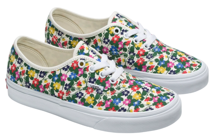 Vans Authentic Floral WMNS White