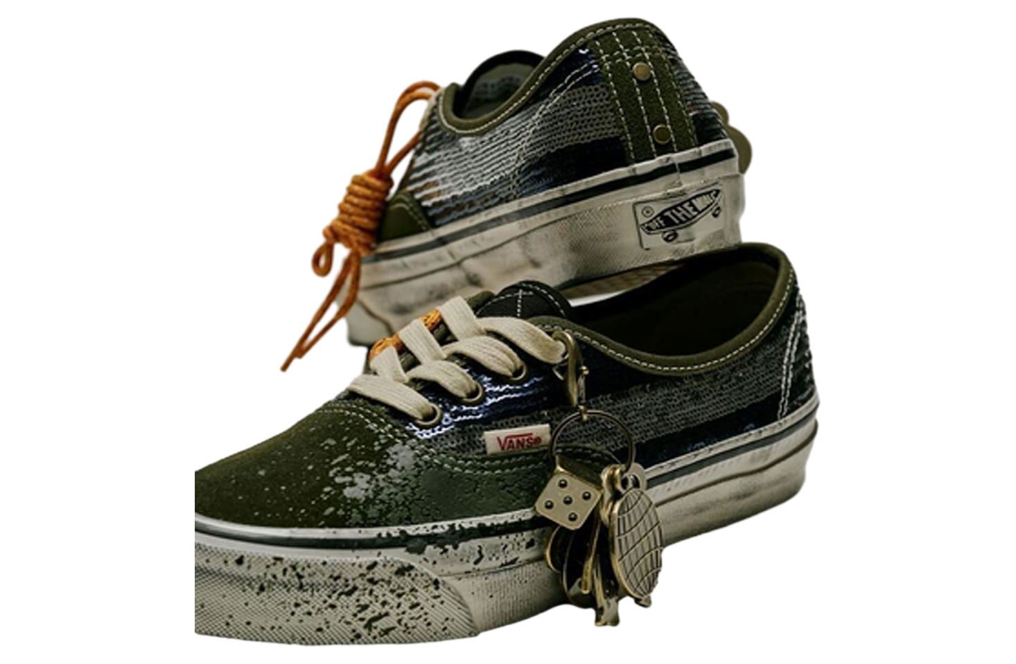 Vans Authentic Green / Blue