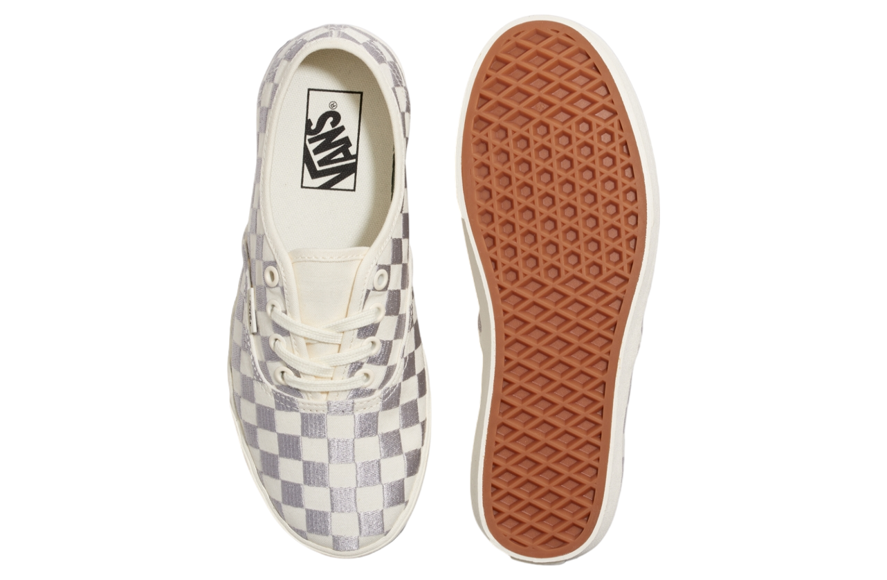 Vans Authentic Lowpro Embroidered Check Lunar Rock