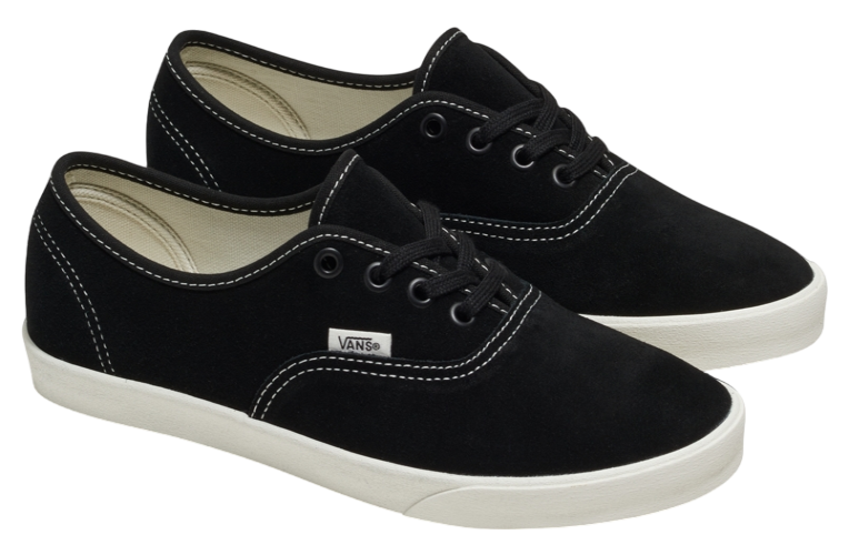 Vans Authentic Lowpro Suede Black / White