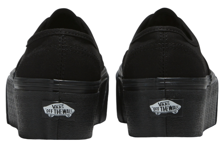 Vans Authentic Stackform Canvas Black / Black