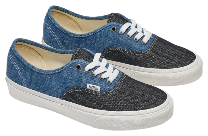 Vans Authentic Threaded Denim Blue / White