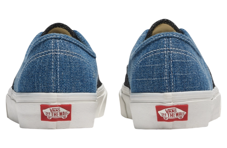 Vans Authentic Threaded Denim Blue / White