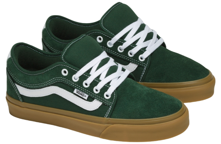 Vans Chukka Low Sidestripe Dark Green / Gum