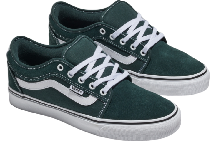 Vans Chukka Low Sidestripe Green Gables / True White