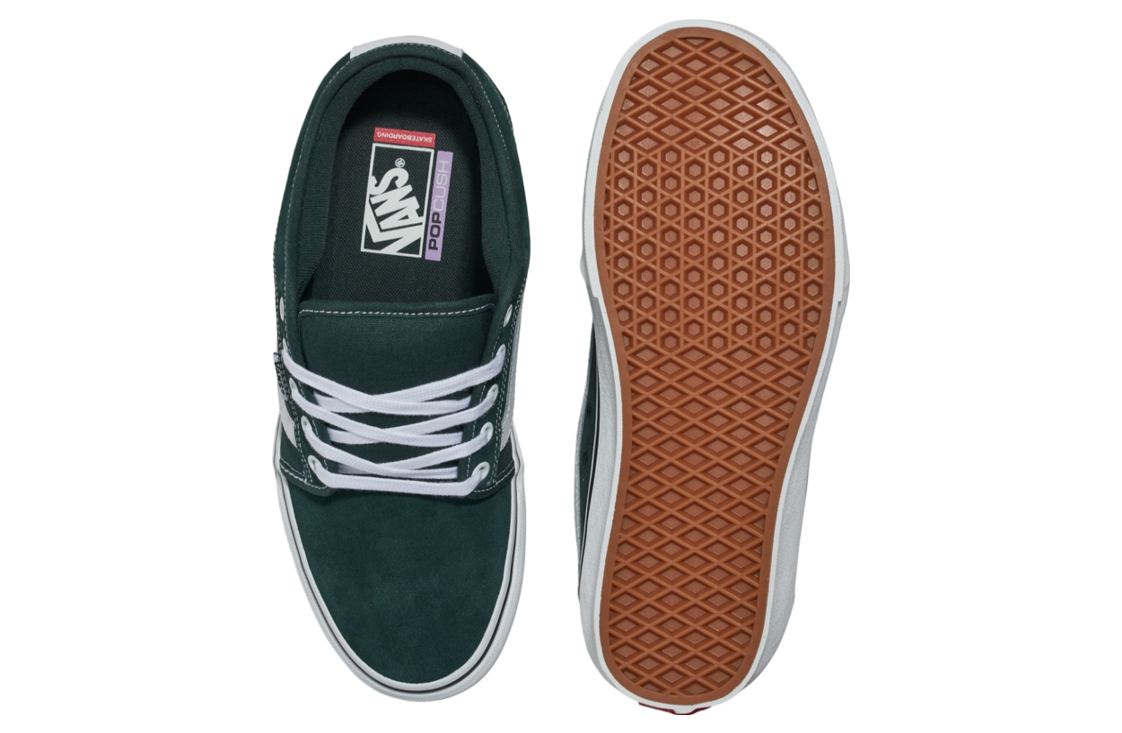 Vans Chukka Low Sidestripe Green Gables / True White