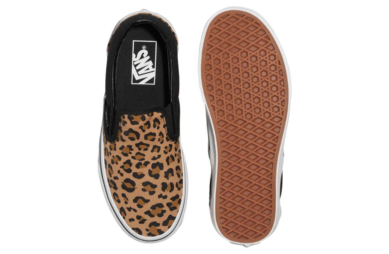 Vans Classic Slip-on Animalier Black