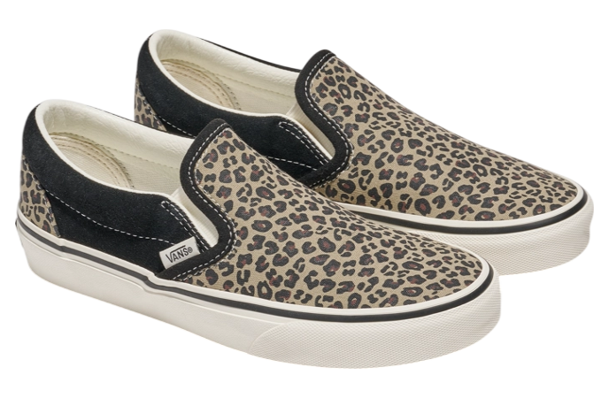 Vans Classic Slip-on Black / Leopard