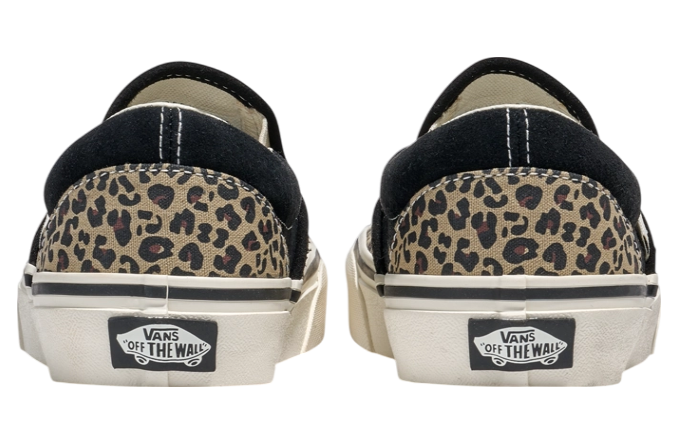 Vans Classic Slip-on Black / Leopard