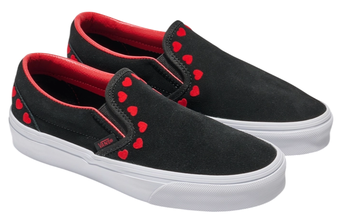 Vans Classic Slip-On Black / Red