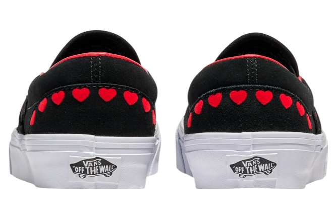 Vans Classic Slip-On Black / Red