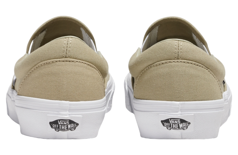 Vans Classic Slip-on Check Bumper Khaki