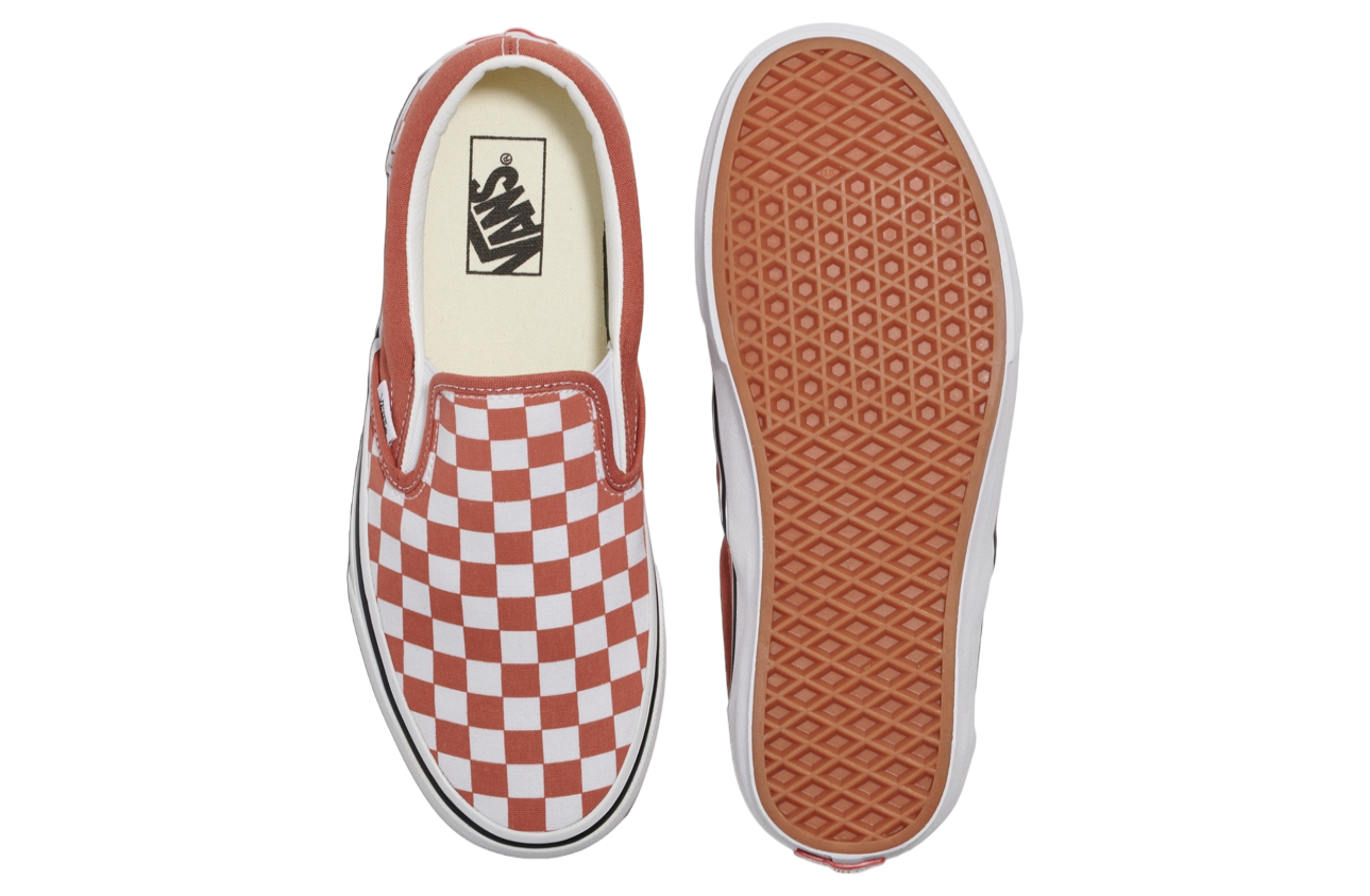 Vans Classic Slip-on Checkerboard Auburn