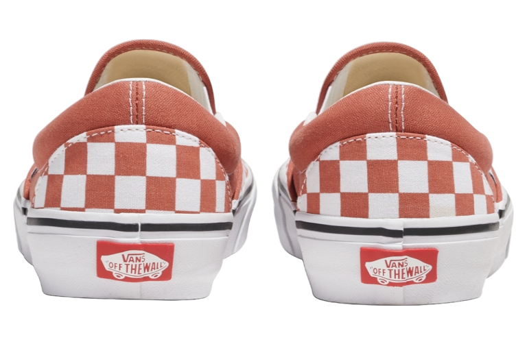 Vans Classic Slip-on Checkerboard Auburn