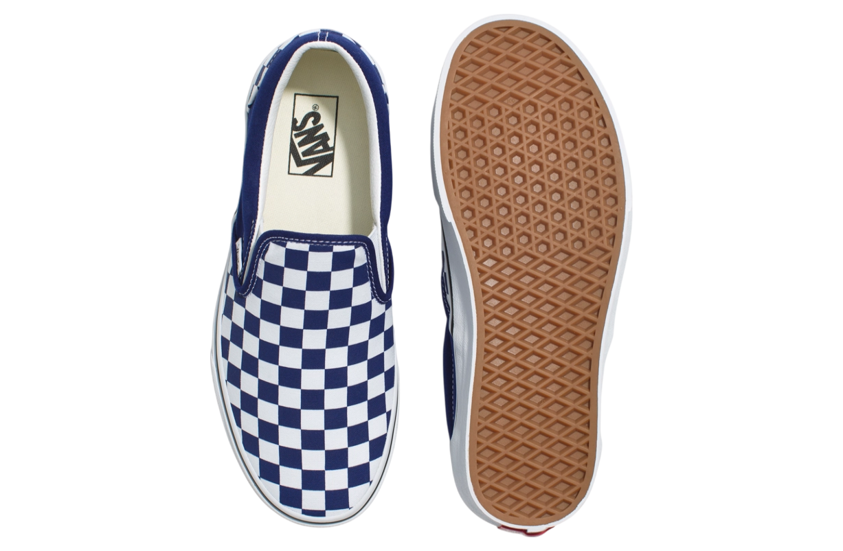 Vans Classic Slip-On Checkerboard Beacon Blue