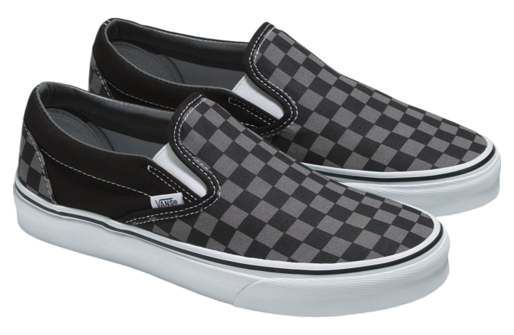 Vans Classic Slip-on Checkerboard Black / Pewter Grey / Gum