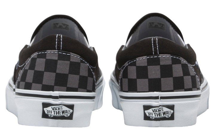 Vans Classic Slip-on Checkerboard Black / Pewter Grey / Gum