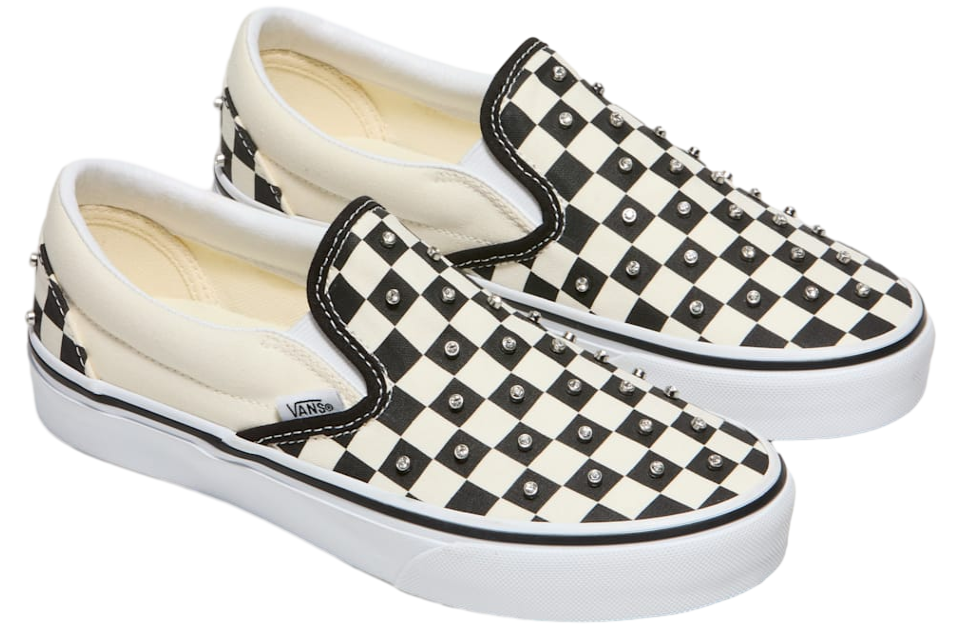 Vans Classic Slip-On Checkerboard Black / White