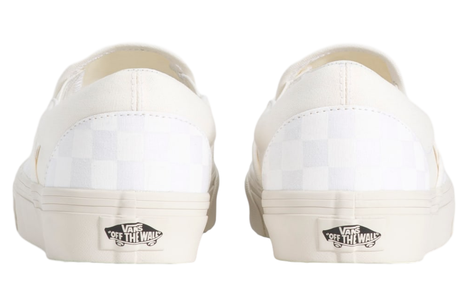 Vans Classic Slip-On Checkerboard Checkerboard Blanc De Blanc White
