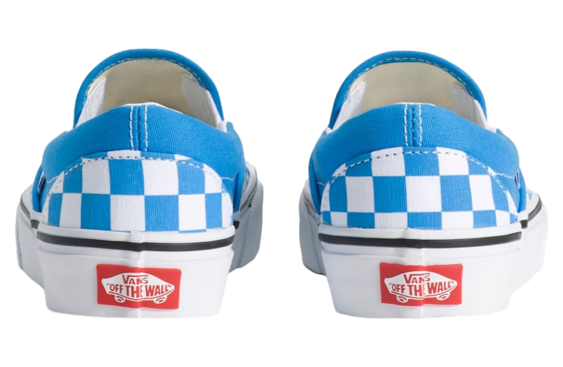Vans Classic Slip-On Checkerboard Checkerboard Bright Azure Blue