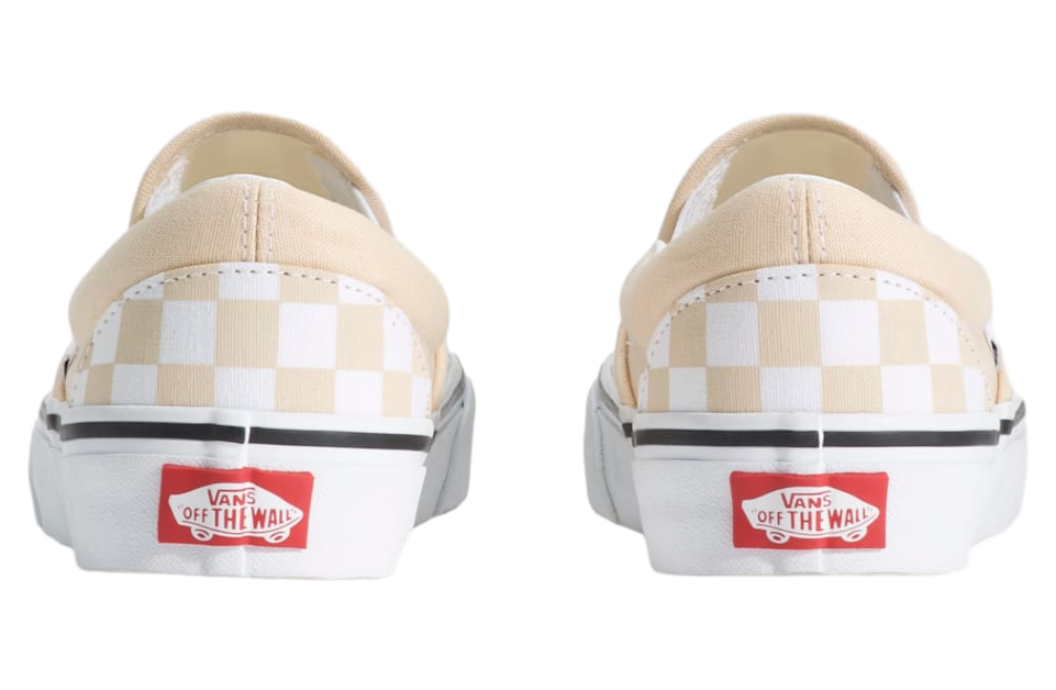 Vans Classic Slip-On Checkerboard Checkerboard Creme Brule Beige