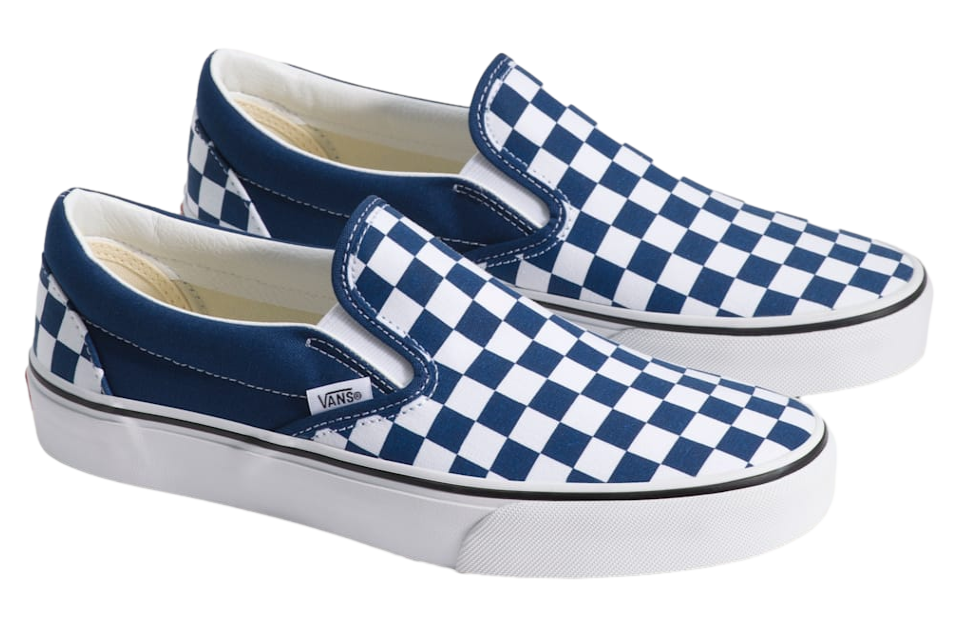 Vans Classic Slip-On Checkerboard Checkerboard Deep Indigo Blue