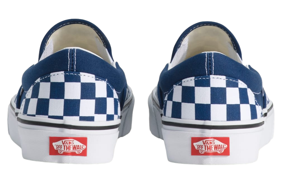 Vans Classic Slip-On Checkerboard Checkerboard Deep Indigo Blue