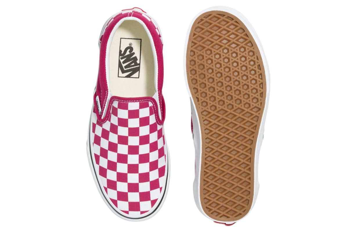 Vans Classic Slip-On Checkerboard Cherries Jubilee