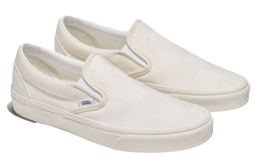 Vans Classic Slip-On Checkerboard Marshamallow White
