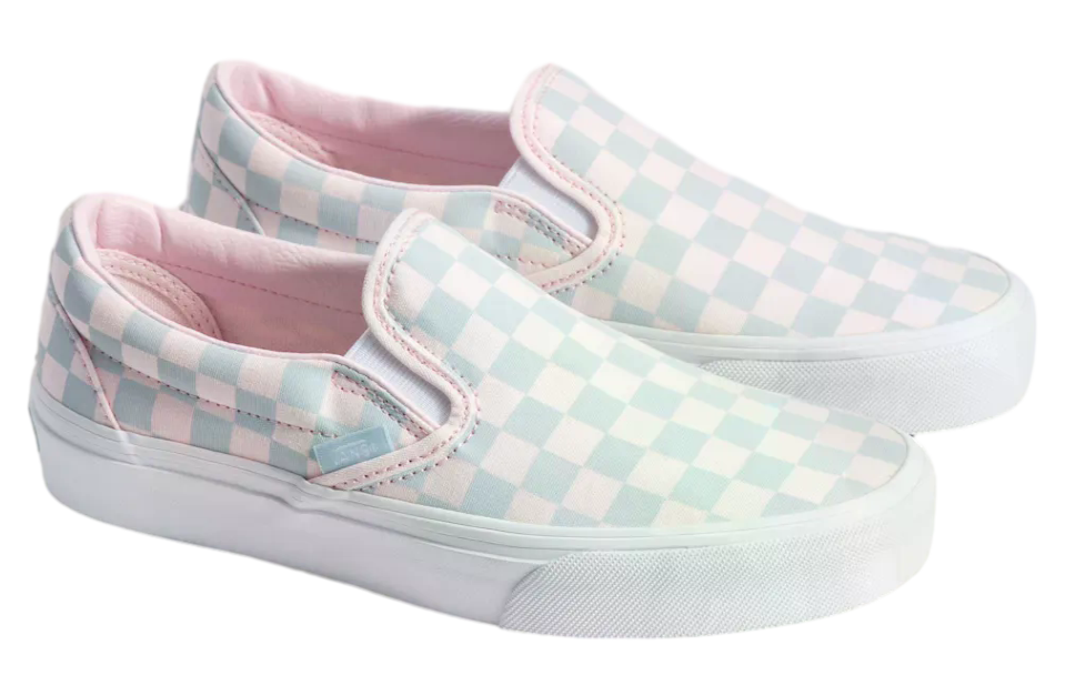 Vans Classic Slip-On Checkerboard Pastel Pink / Dawn Mist Pink