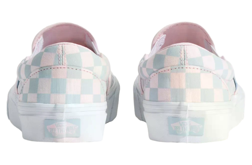 Vans Classic Slip-On Checkerboard Pastel Pink / Dawn Mist Pink