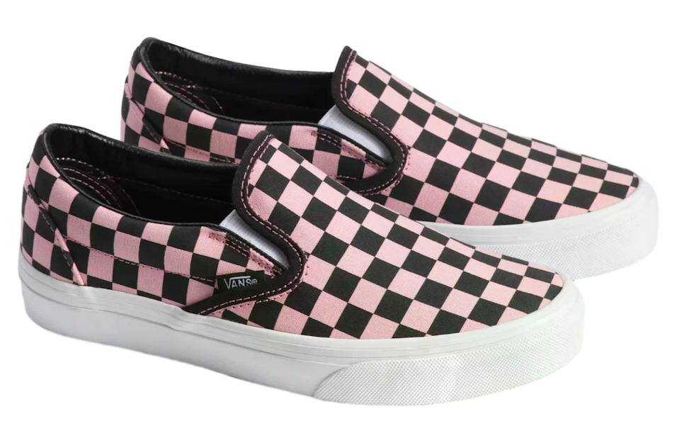 Vans Classic Slip-On Checkerboard Pink / Black