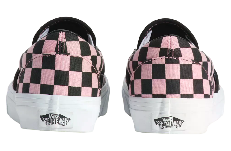 Vans Classic Slip-On Checkerboard Pink / Black