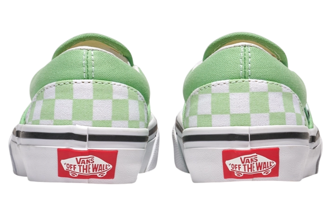 Vans Classic Slip-On Checkerboard Pistachio Green