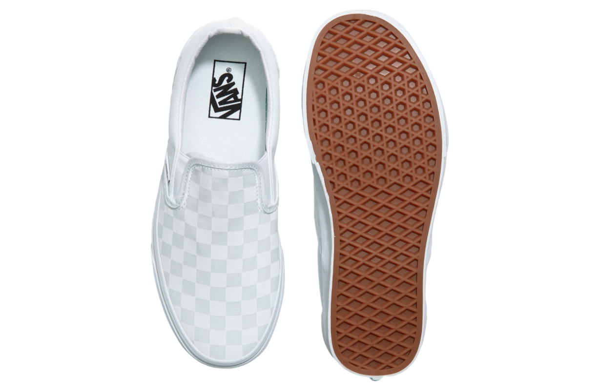 Vans Classic Slip-on Checkerboard True White / Gum