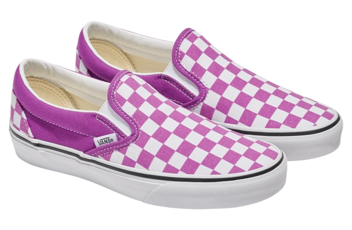 Vans Classic Slip-On Checkerboard Willowherb Purple